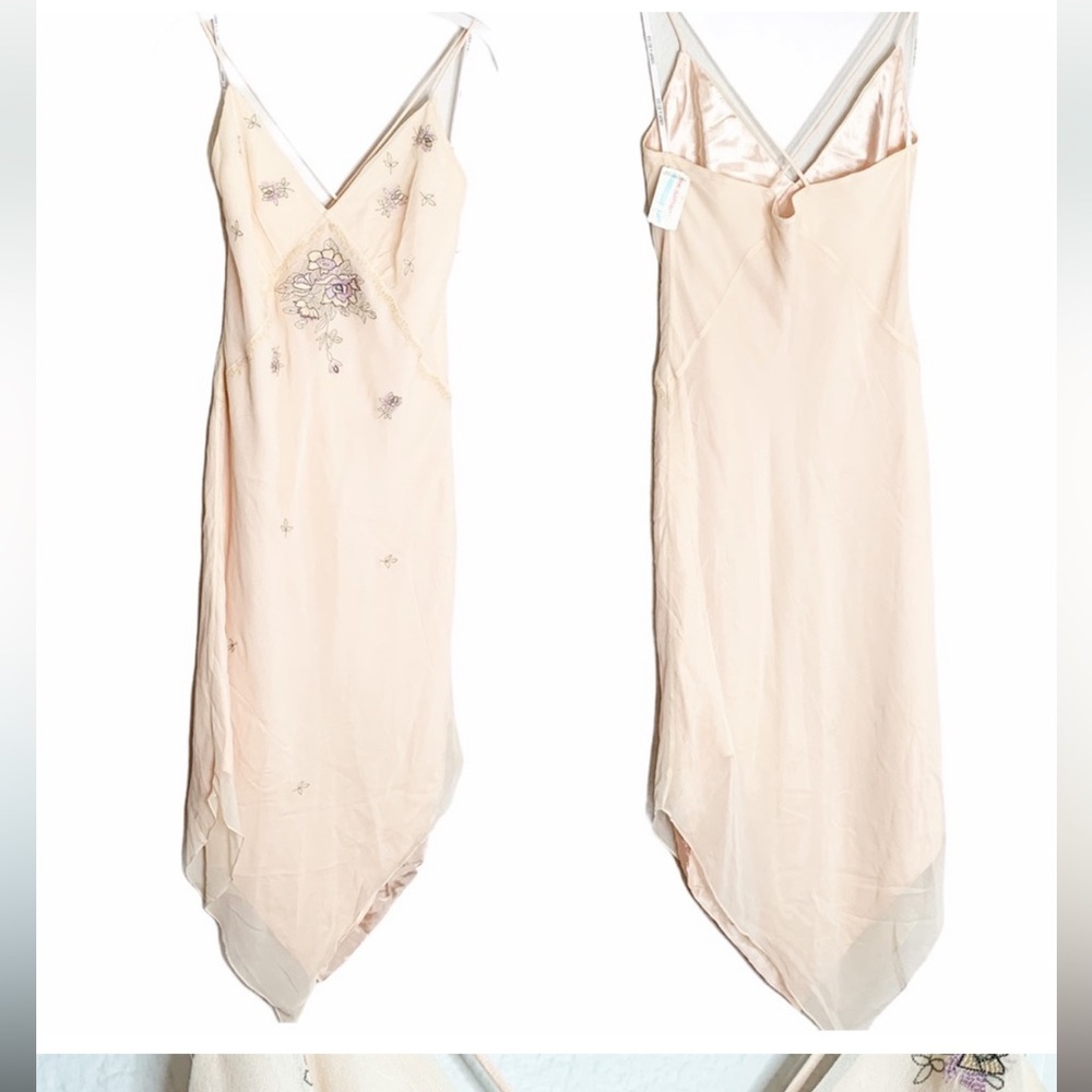 NWT LAUNDRY BY SHELLI SEGAL Vintage Silk Dress